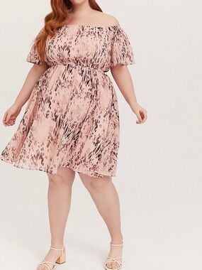 torrid ombre sequin dress Plus Size - Maxi Sequin Off-Shoulder Dress